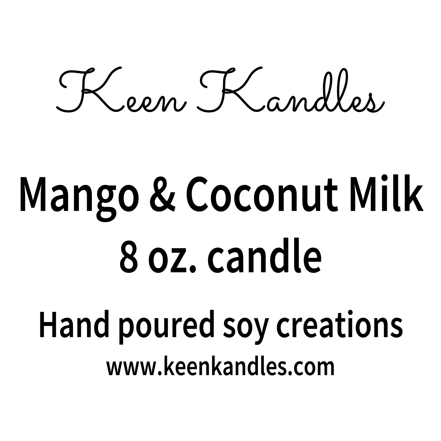 Mango & Coconut Milk